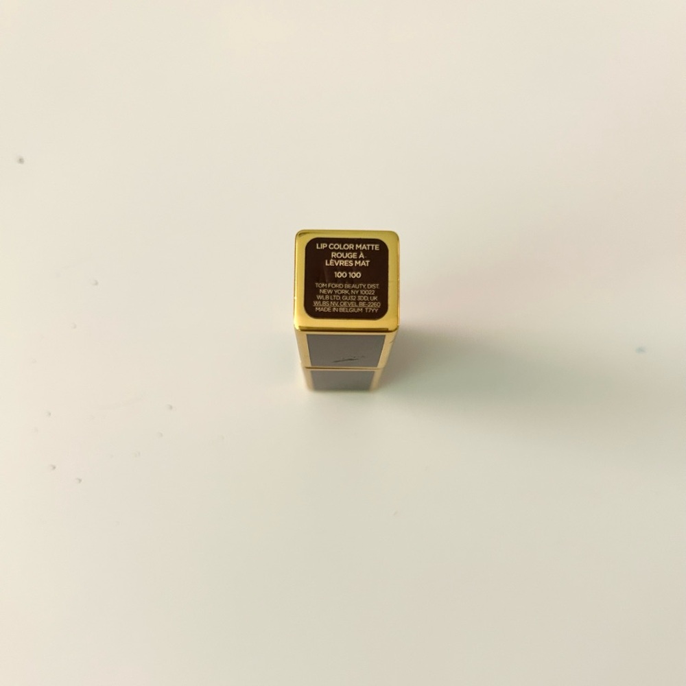 🌟SOLD🌟TOM FORD Lip Color Matte Lipstick in 100 100 Deluxe Mini 1 g - Picture 6 of 9